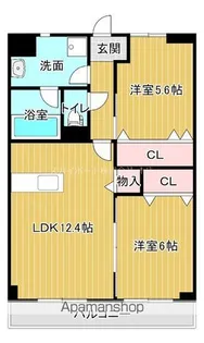 ウィズエフⅡ【2階】の間取り