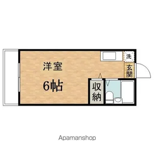 サニーハイツ【1階】の間取り