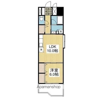 リアライズ竹原【401号室】の間取り