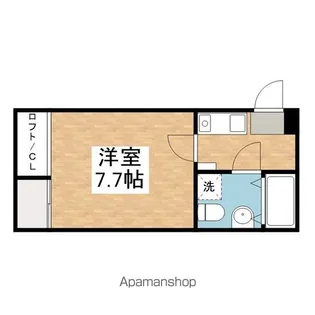 インフィニティ今池【1階】の間取り