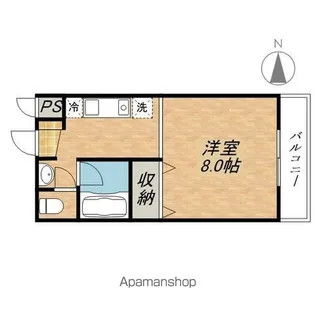 滋賀県守山市伊勢町【マンション】の間取り