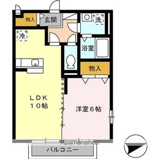 リーベン ルーチェⅡ【2階】の間取り