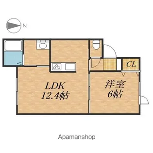 BELCASA【2階】の間取り