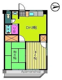 フォレスト居村【3階】の間取り