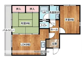 ヴィラ・ドルチェ【1階】の間取り