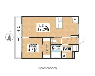 サンテラス226【103号室】の間取り