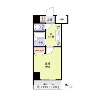 ロリエ笹塚【2階】の間取り