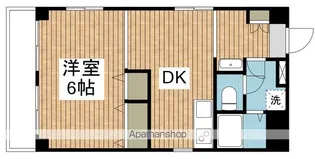 ウエスト・コパ【301号室】の間取り