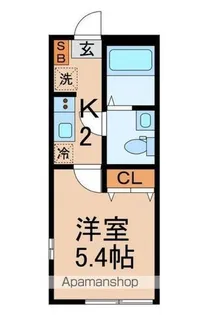 LAVIEESTBELLE横浜白楽【1階】の間取り