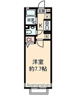 ローズコート【1階】の間取り