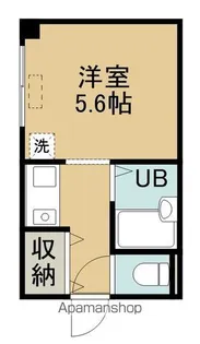 RICO RICH(リコリッチ)【409号室】の間取り