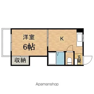 キャビン23【4階】の間取り