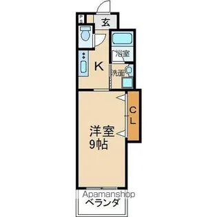 ガーデンピオニー【2階】の間取り