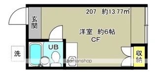 ヒルトップ善福寺【2階】の間取り