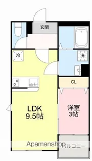 グランヒルズ【3階】の間取り