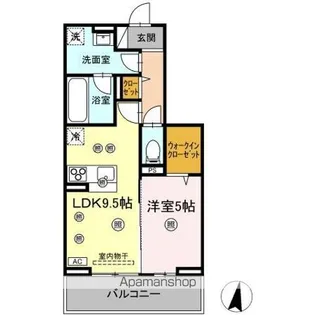 D-residenceM&K【2階】の間取り