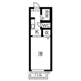 クレベール庄内緑地【2階】の間取り