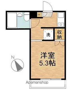 ヴェルディ武蔵野【2階】の間取り