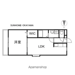 ピュアベルデ大供【307号室】の間取り