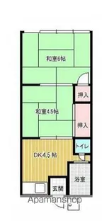 柏東荘【2階】の間取り