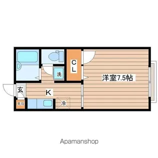 ターフハイツ【2階】の間取り