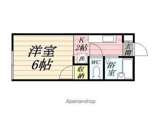 神奈川県横浜市保土ケ谷区神戸町【アパート】の間取り
