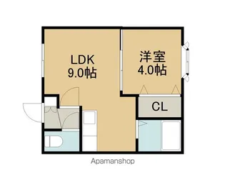 センチュリーK5【205号室】の間取り