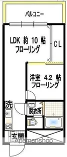 赤坂三分坂マンション【4階】の間取り