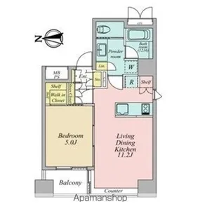 OZIO大手町【8階】の間取り