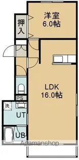 MARE・CASA【1階】の間取り