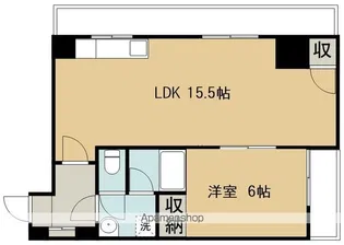 銀杏町レジデンス【304号室】の間取り