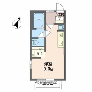 フレグランスランドCD【C105号室】の間取り