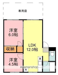 星ヶ丘プラザ【1階】の間取り