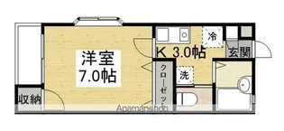 ルミネ新宿【203号室】の間取り
