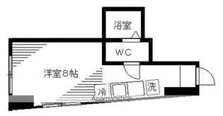ブルーボックス【102号室】の間取り