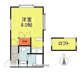 プライベートタイム【1階】の間取り