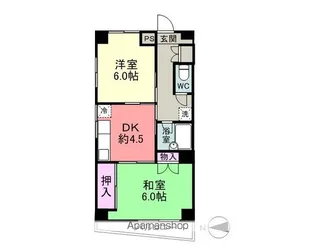 ビオラ並木台【3階】の間取り