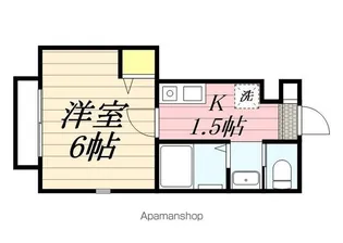 ベレガンス津田沼Ⅱ【1階】の間取り