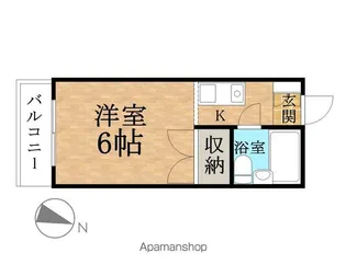 サンハイム【202号室】の間取り