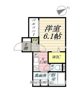 フロルハイツ【101号室】の間取り