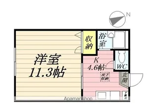 パティオス仙台【1階】の間取り
