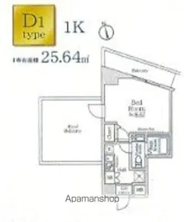 アイルイマージュ押上イースト【6階】の間取り