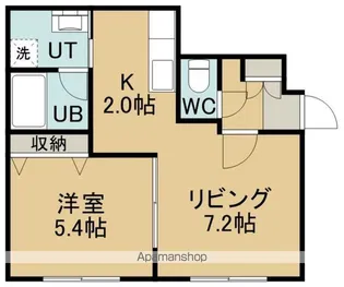 マンション・アムール【301号室】の間取り