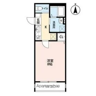 シャルム桜ヶ丘【3階】の間取り