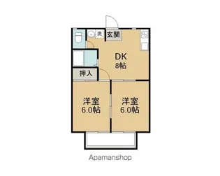 エンダイハイツ【2階】の間取り