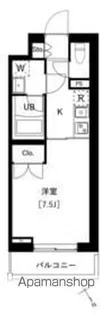 アークマーク南大井【4階】の間取り