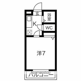 アルプスコート【2階】の間取り