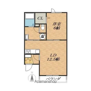 A’LAISE161【3階】の間取り