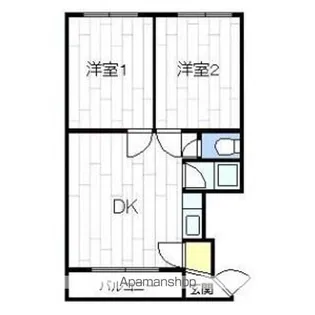 シティプラザ元町【301号室】の間取り