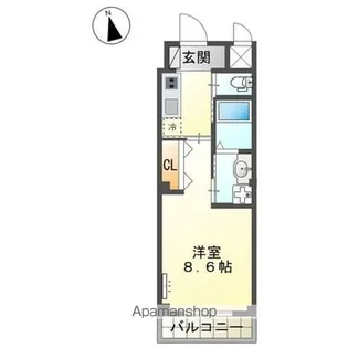 仮)西条本町駅前マンション【3階】の間取り